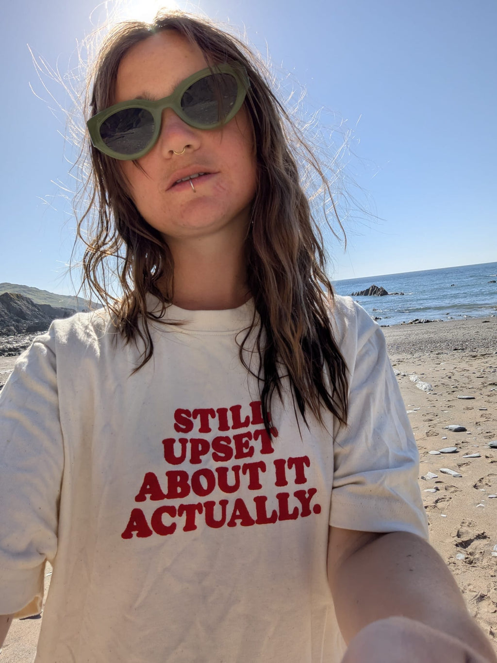 The "Still Upset About It Actually" Tee